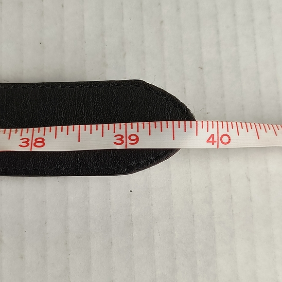 Connie Bates For Fahrenheit Brown Embossed Belt with Gold Buckle - Picture 12 of 15